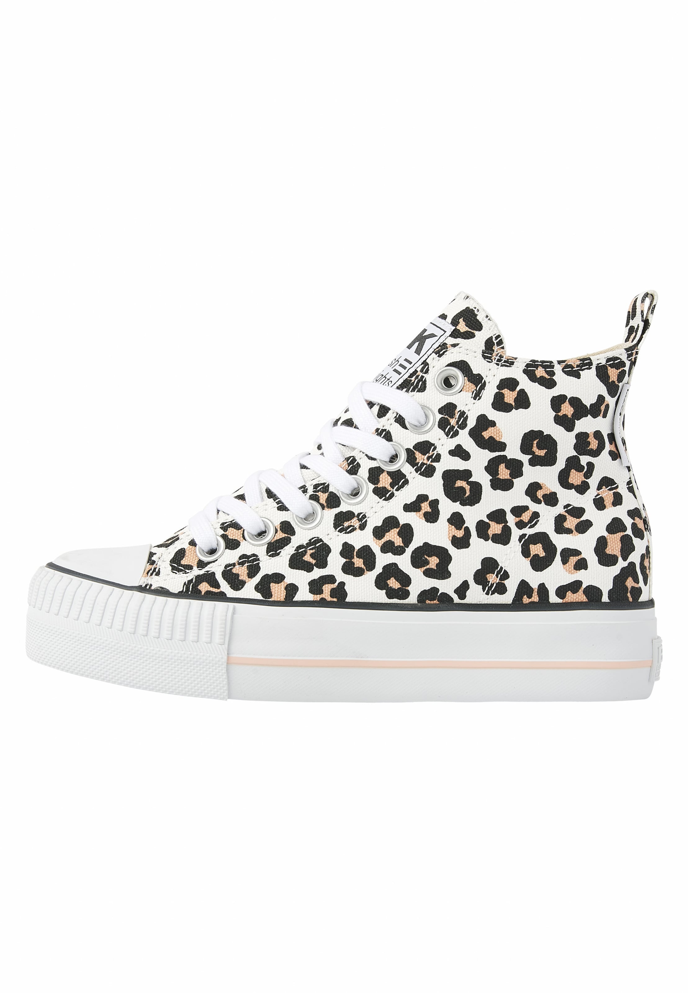 Sneaker alta 'KAYA MID' di BRITISH KNIGHTS in marrone: frontale