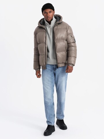 Ombre Winterjas 'OM-JAHP-0207' in Brons