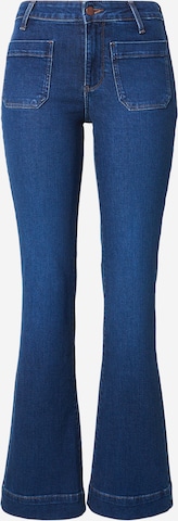 mėlyna WRANGLER Kliošinis Džinsai: priekis