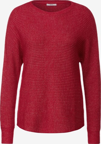 CECIL Sweater in Red: front