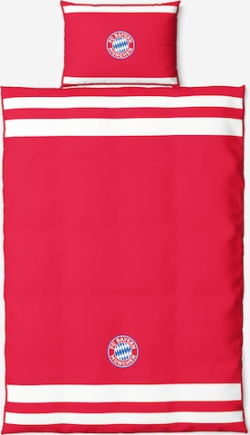 FC BAYERN MÜNCHEN FC Bayern München Bettwäsche 135 x 200 cm in Rot
