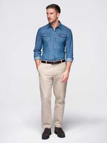 Ombre Comfort fit Overhemd in Blauw