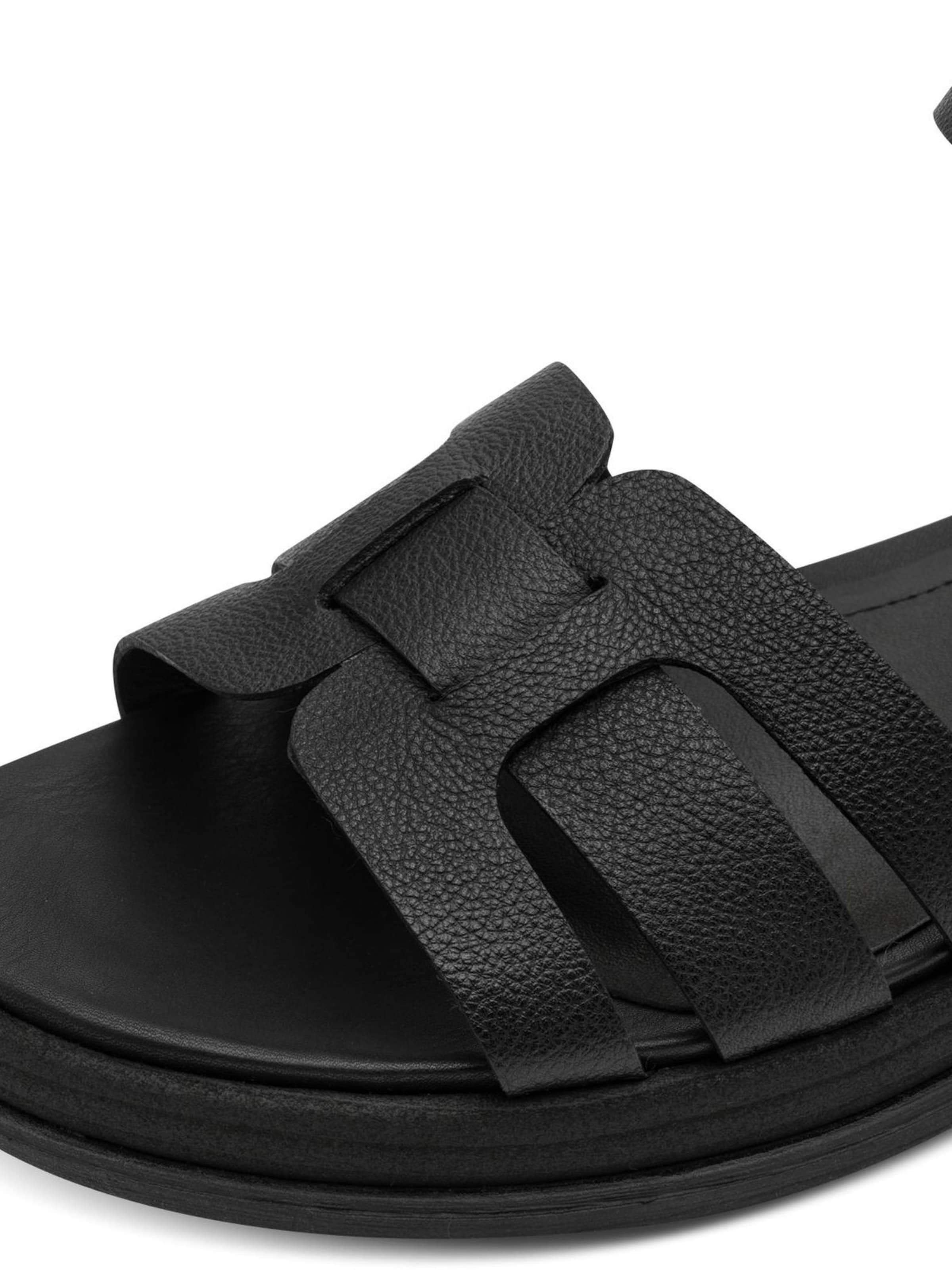 Tamaris Sandale in Schwarz