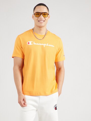 Champion Authentic Athletic Apparel Μπλουζάκι σε πορτοκαλί: μπροστά