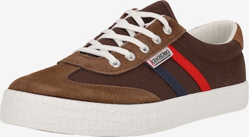 KAWASAKI Platform trainers 'Fuzion 2.0' in Brown: front