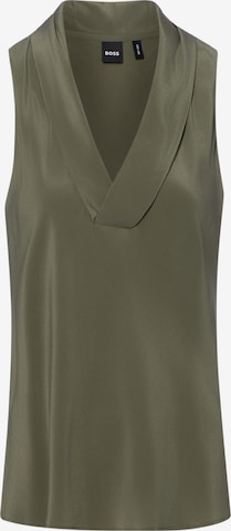 BOSS Top ' Bolaru ' in Green: front