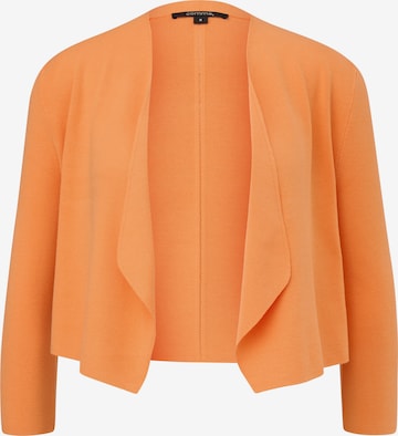 Cardigan COMMA en orange : devant