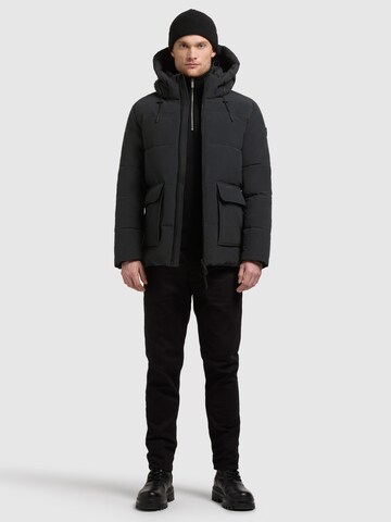 khujo Winterjacke 'Caspar' in Grau
