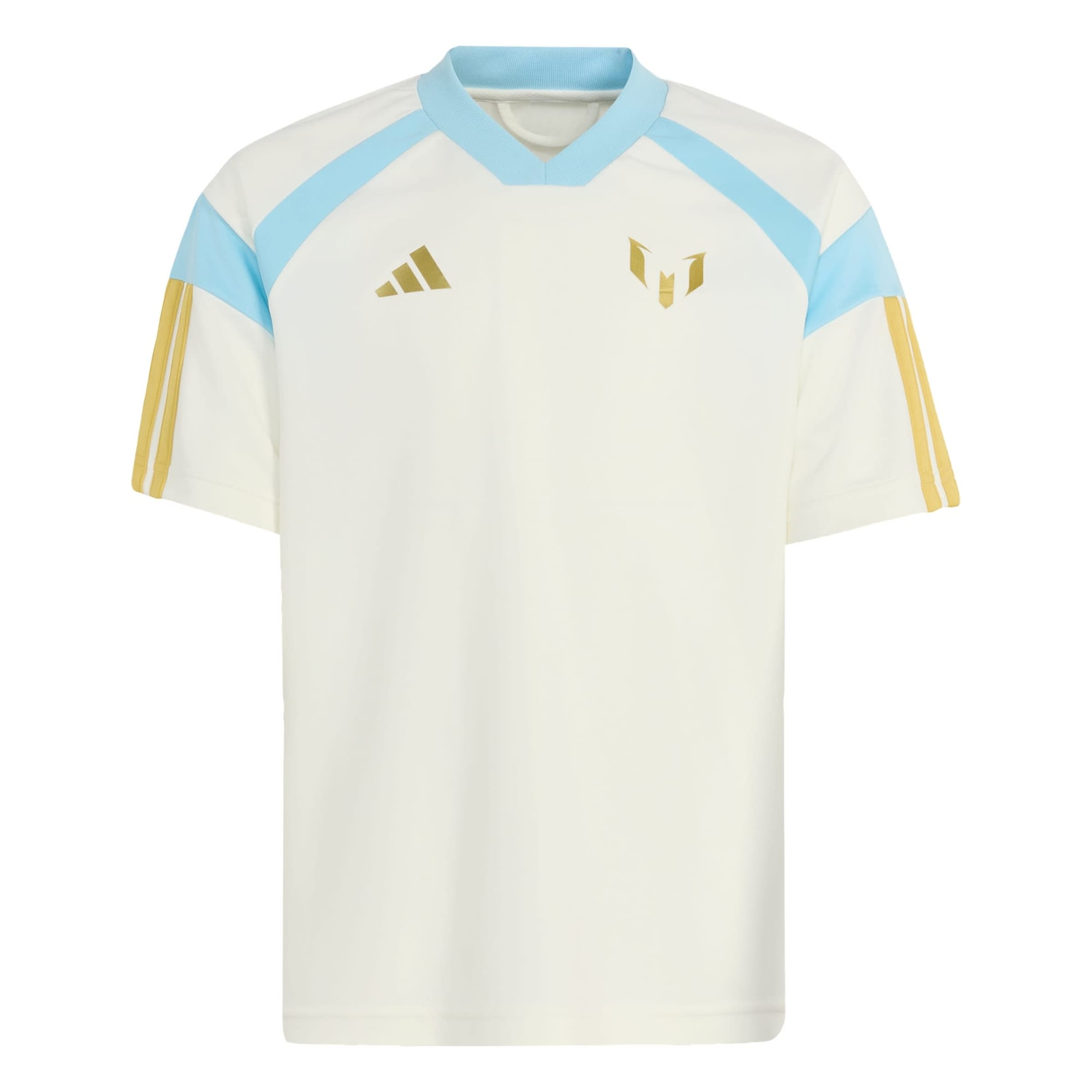 ADIDAS PERFORMANCE Functioneel shirt 'Messi House Of Tiro' in Wit: voorkant