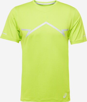 ASICS Funkční tričko 'LITE-SHOW' – zelená: přední strana