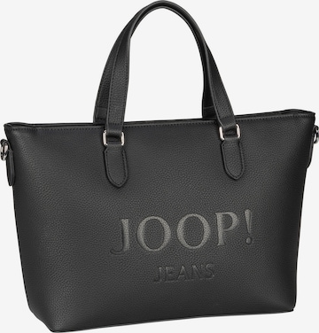 JOOP! Jeans Schoudertas 'Lettera Ketty' in Zwart: voorkant