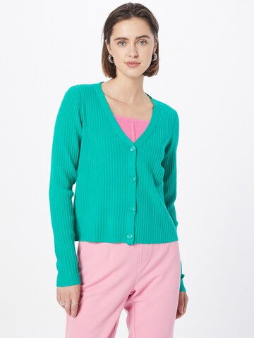 Cardigan 'Crista' PIECES en vert : devant