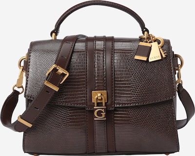 GUESS Handbag 'GINEVRA' in Brown / Gold, Item view