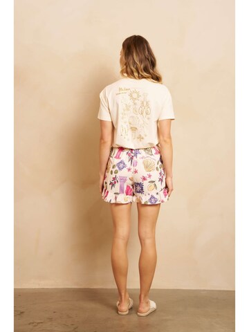 LOFTY MANNER Skirt 'RE40 - Skort Sandy' in Beige