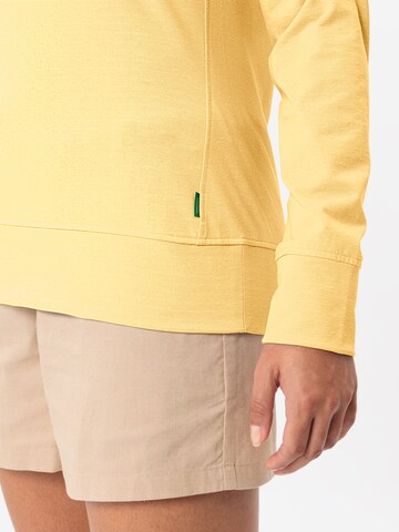 VAUDE Sportief sweatshirt 'Tuenno' in Geel