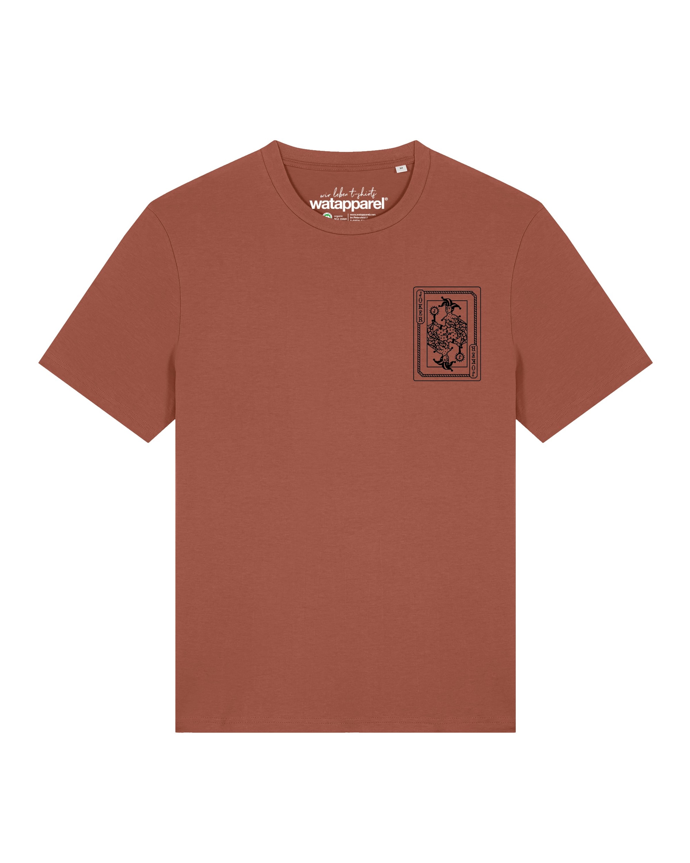 Watapparel Shirt 'Joker' in Orange: front