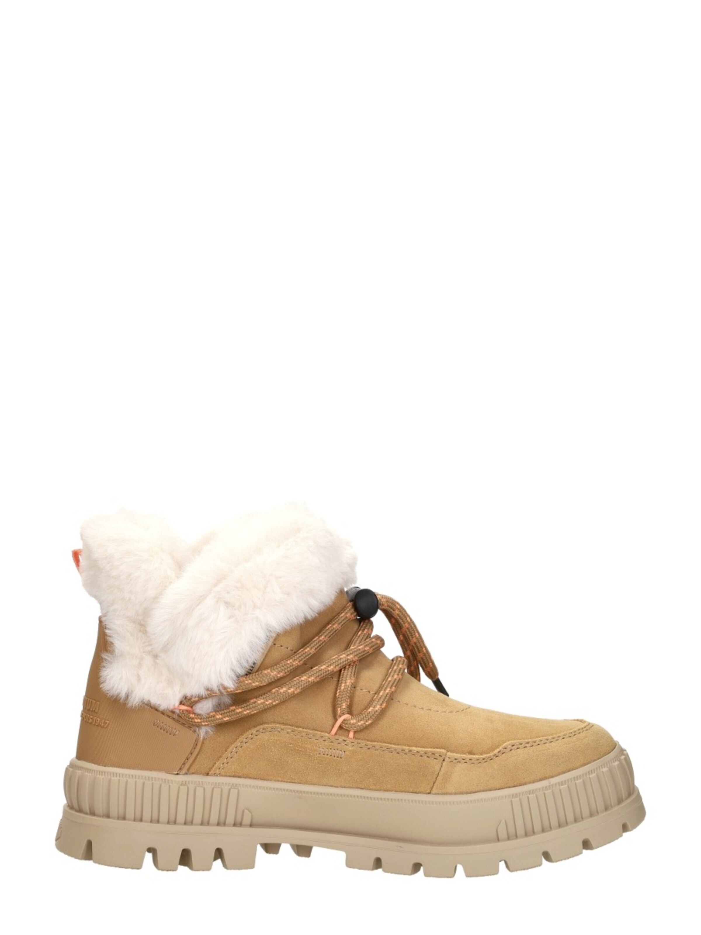 Palladium Boots 'Pallashock Lo Hiver' in Bruin