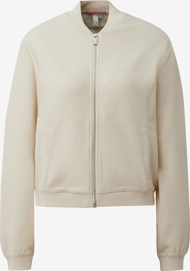QS Sweatjacke in L in hellbeige, Produktansicht