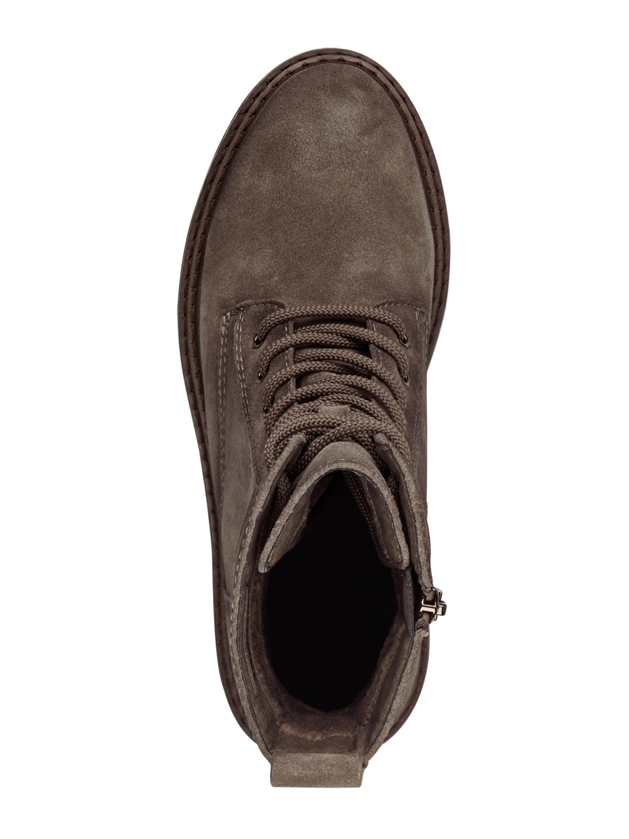 Tamaris Lace-up bootie in Grey