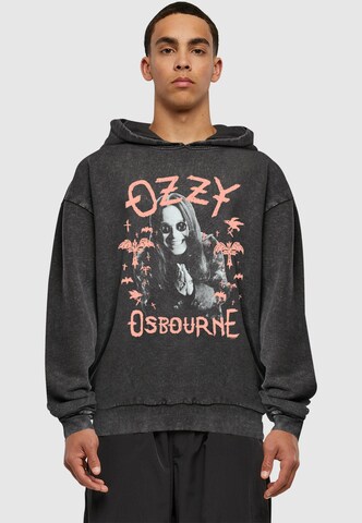 Merchcode Sweatshirt 'Ozzy Osbourne' in Black: front