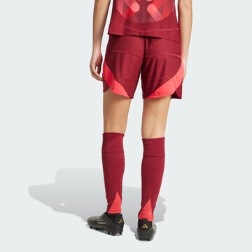 Regular Pantalon de sport 'Germany 25 Away Authentic' ADIDAS PERFORMANCE en rouge