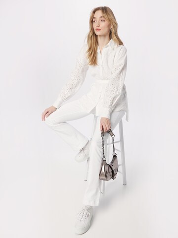 Chemisier Dorothy Perkins en blanc