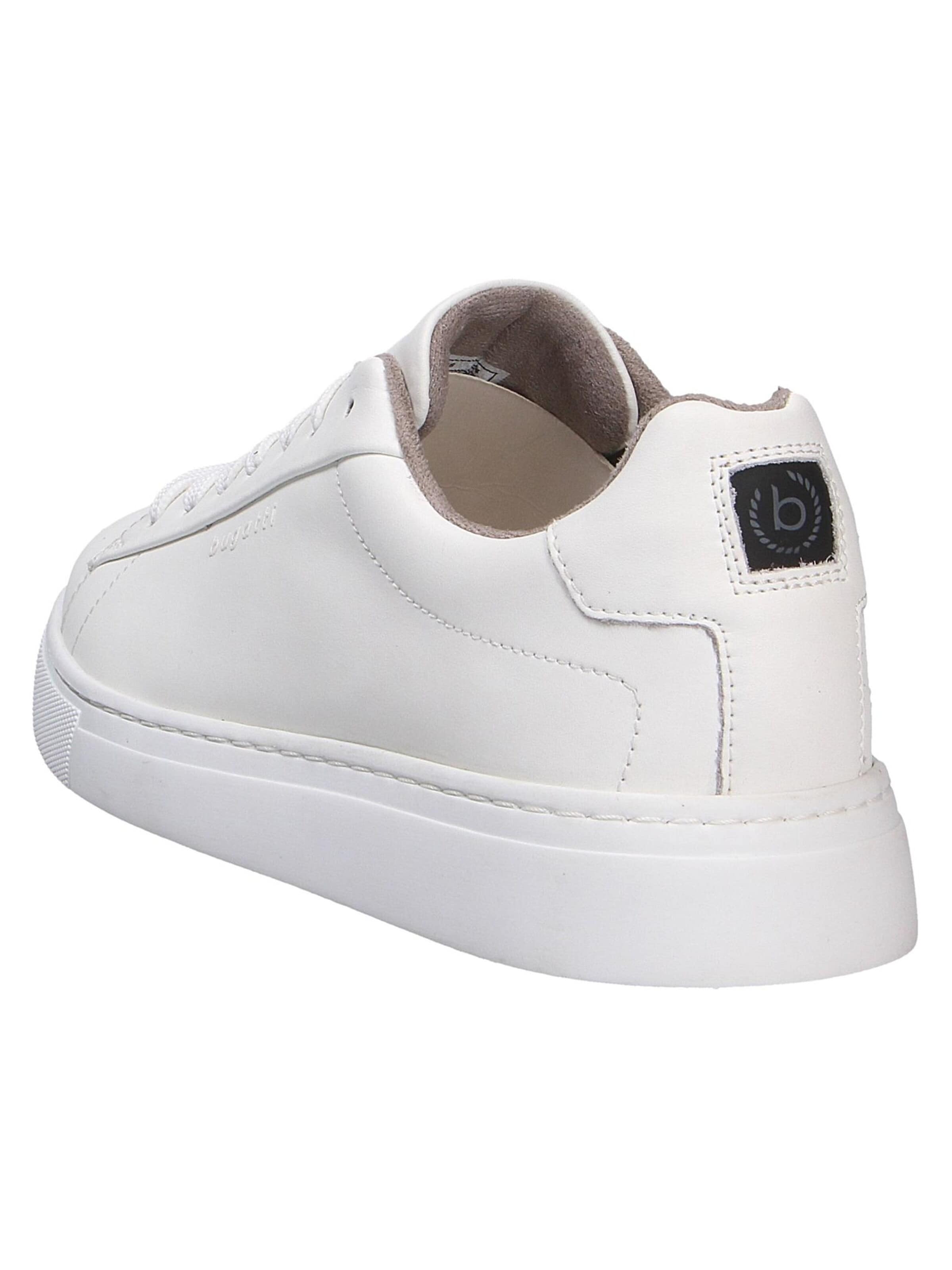 Sneaker bassa di bugatti in bianco