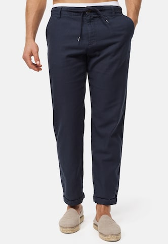 INDICODE JEANS Regular Pants ' Clio ' in Blue: front