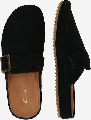 CLARKS Klapki 'Brookleigh Mule' w kolorze czarny