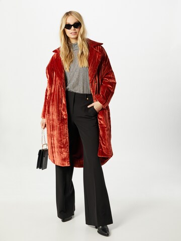 OOF WEAR Between-Seasons Coat in Red