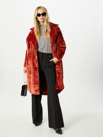 OOF WEAR Between-Seasons Coat in Red