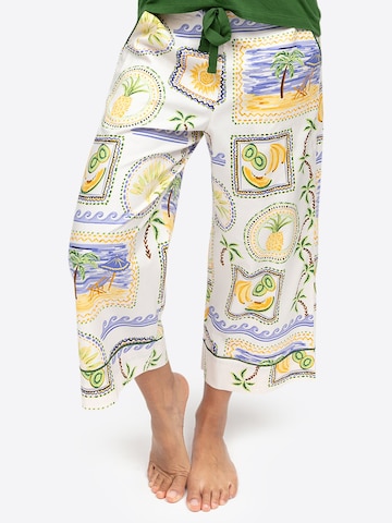 Pantalon de pyjama 'Cora' Cyberjammies en jaune : devant