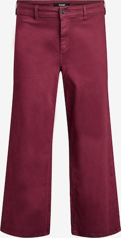 Largi Jeans de la Flash by Zizzi pe roșu: față