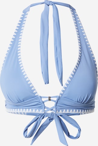 Hunkemöller Kolmio Bikinitoppi 'Joburg Ha' värissä sininen: etupuoli