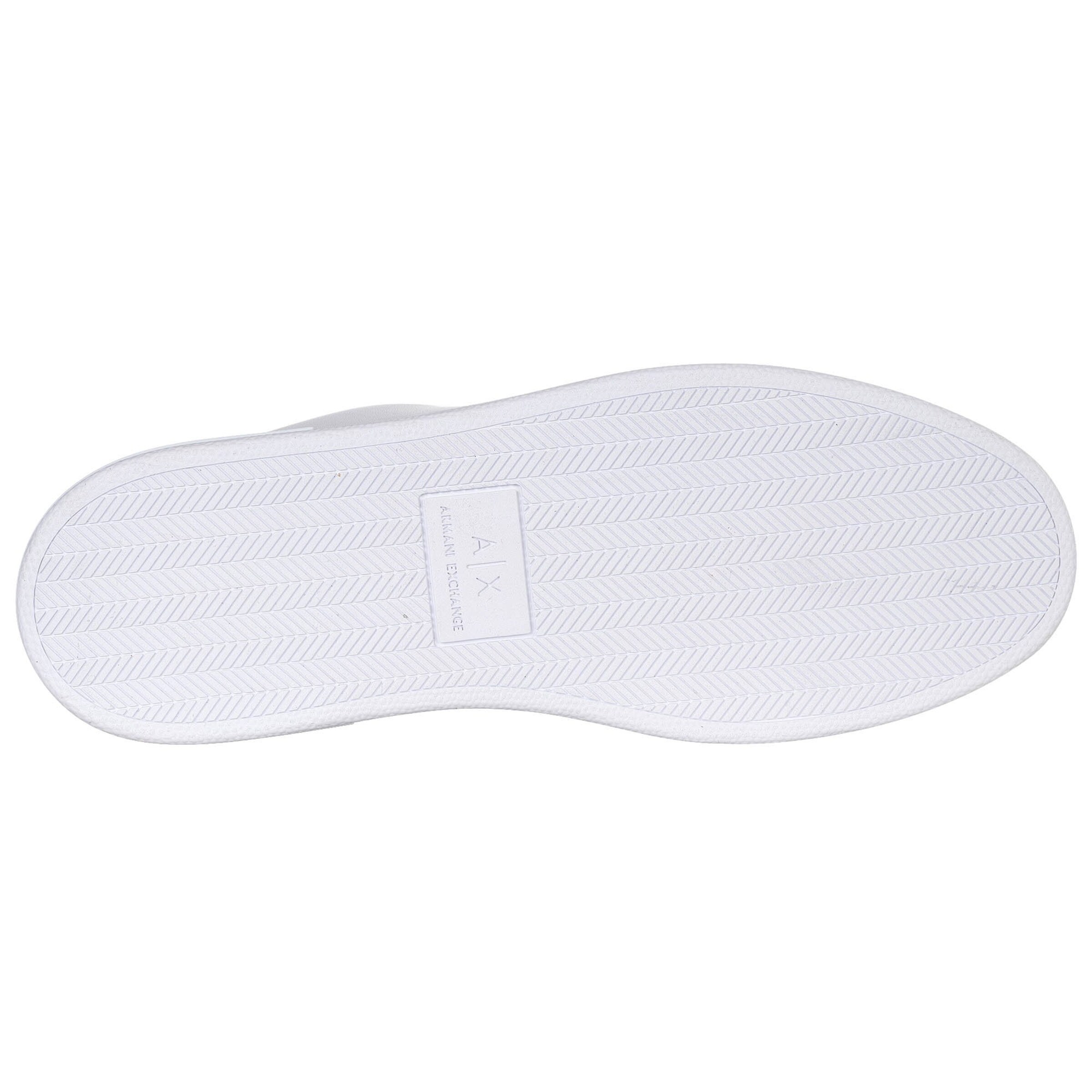 ARMANI EXCHANGE Sneakers laag 'LONDON ACTION' in Wit