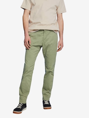 Regular Pantalon chino ESPRIT en vert