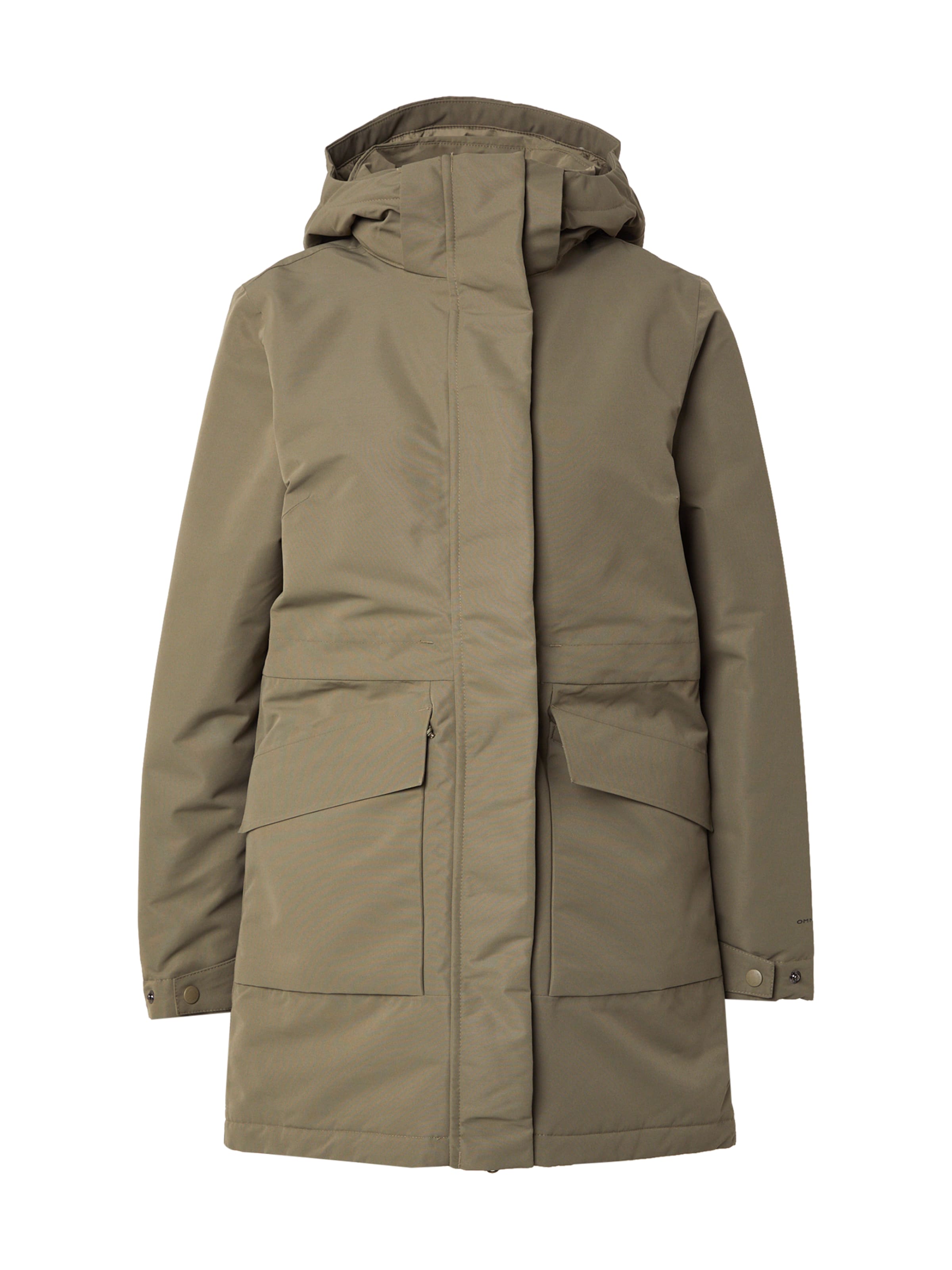 COLUMBIA Outdoorová bunda 'Pulaski' – zelená: přední strana