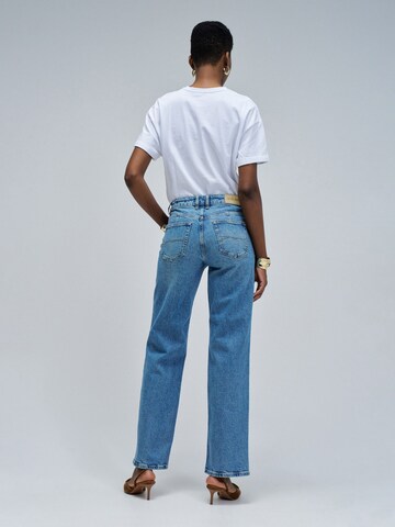 Effilé Jean Salsa Jeans en bleu
