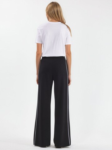 Wide leg Pantaloni di Hiccup in nero