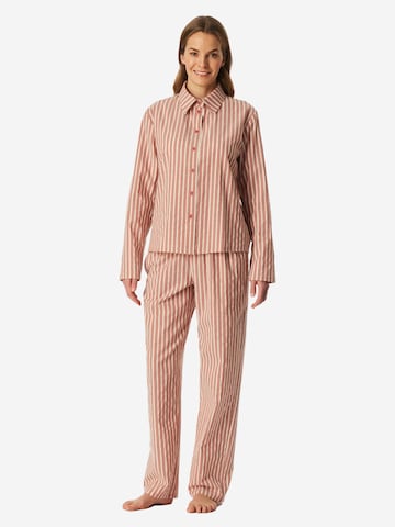 SCHIESSER Pyjama 'Selected Premium' in Rood