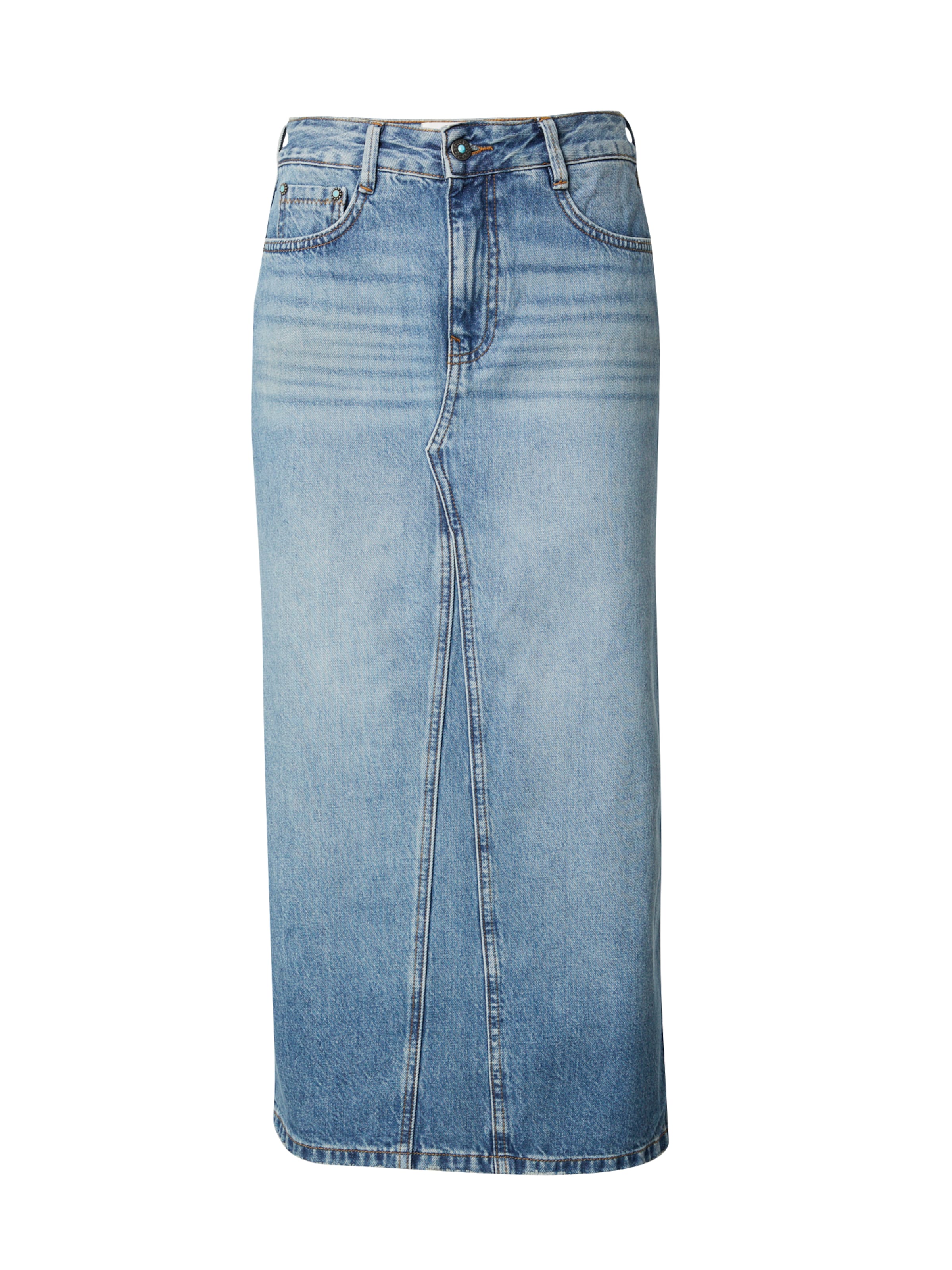 FREEMAN T. PORTER Sukňa - Modrá: predná strana