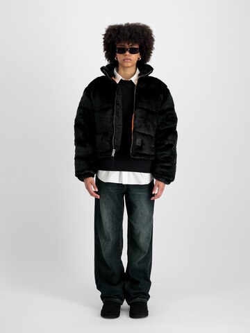 ALPHA INDUSTRIES Winter jacket in Black