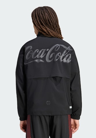 Veste mi-saison 'Coca Cola Teamgeist 26' ADIDAS ORIGINALS en noir