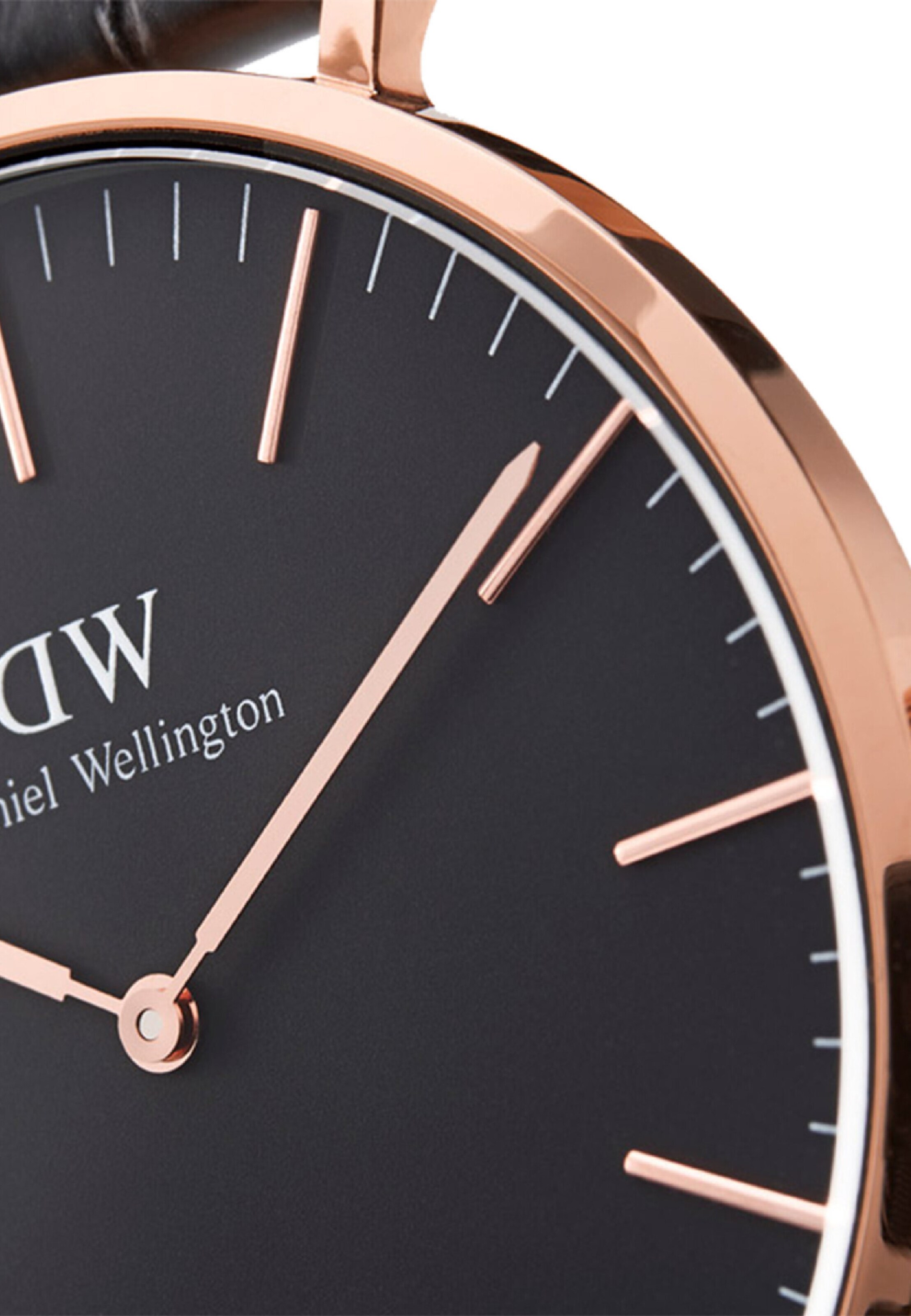 Daniel Wellington Analoog horloge 'CLASSIC READING' in Zwart