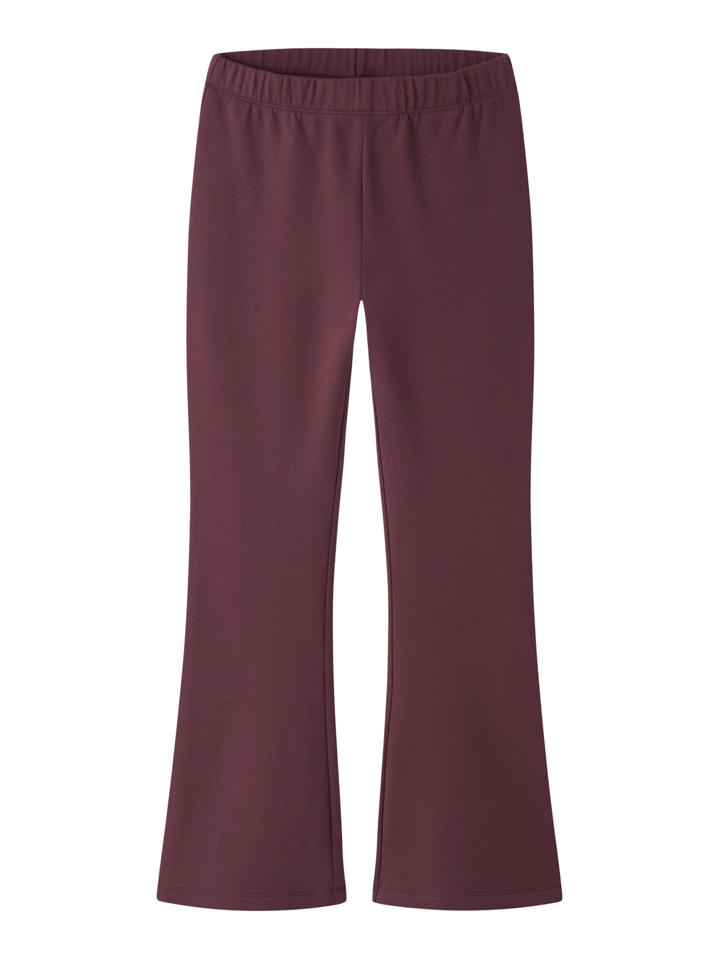 Flared Pantaloni di NAME IT in lilla: frontale