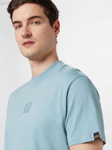 ALPHA INDUSTRIES Shirt in Blauw