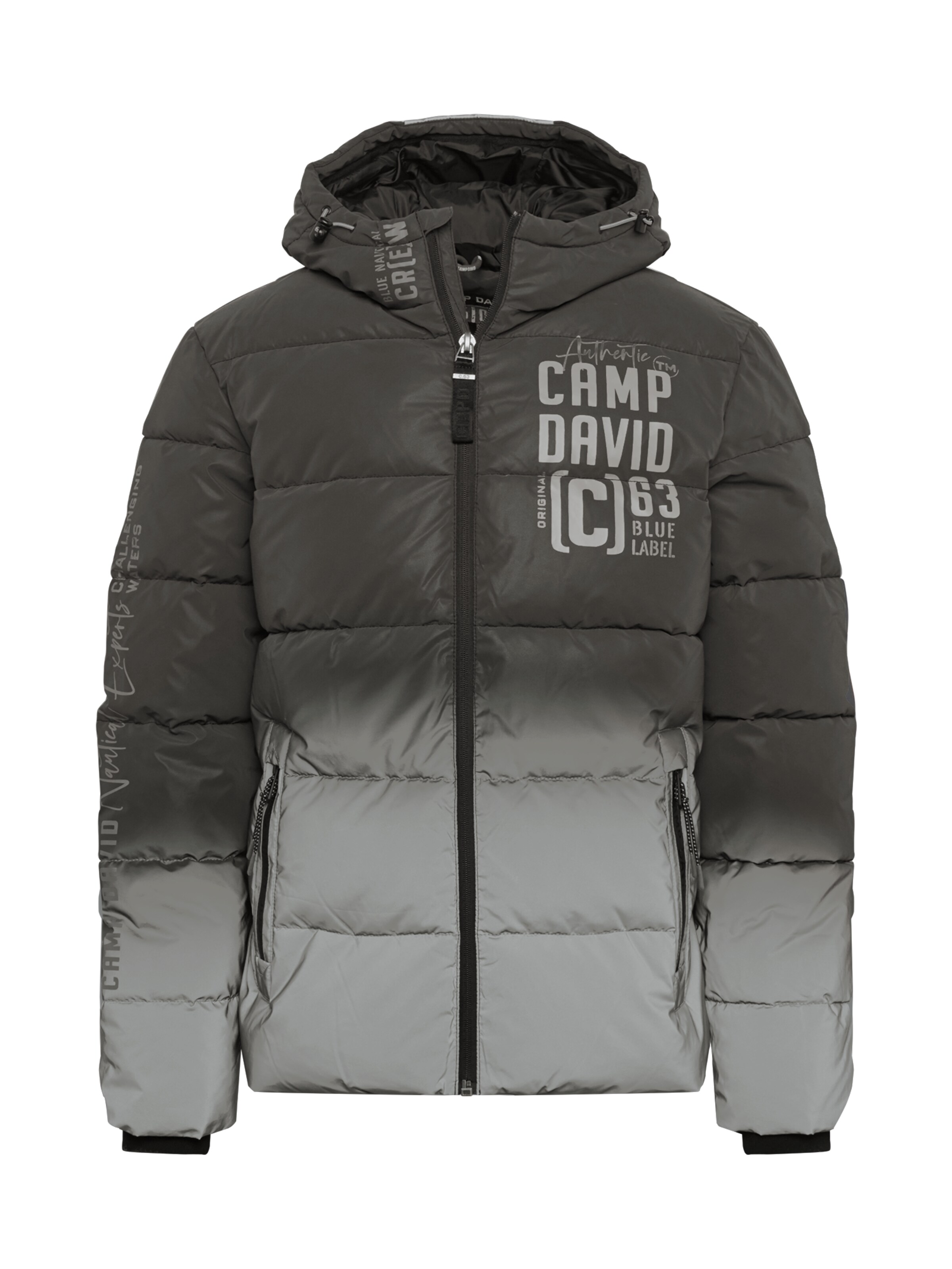 CAMP DAVID Jacke in grau / hellgrau ABOUT YOU
