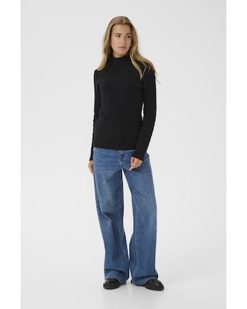 Kaffe Pullover i sort