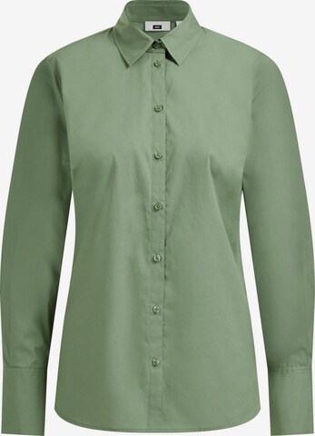 WE Fashion Blouse in Groen: voorkant