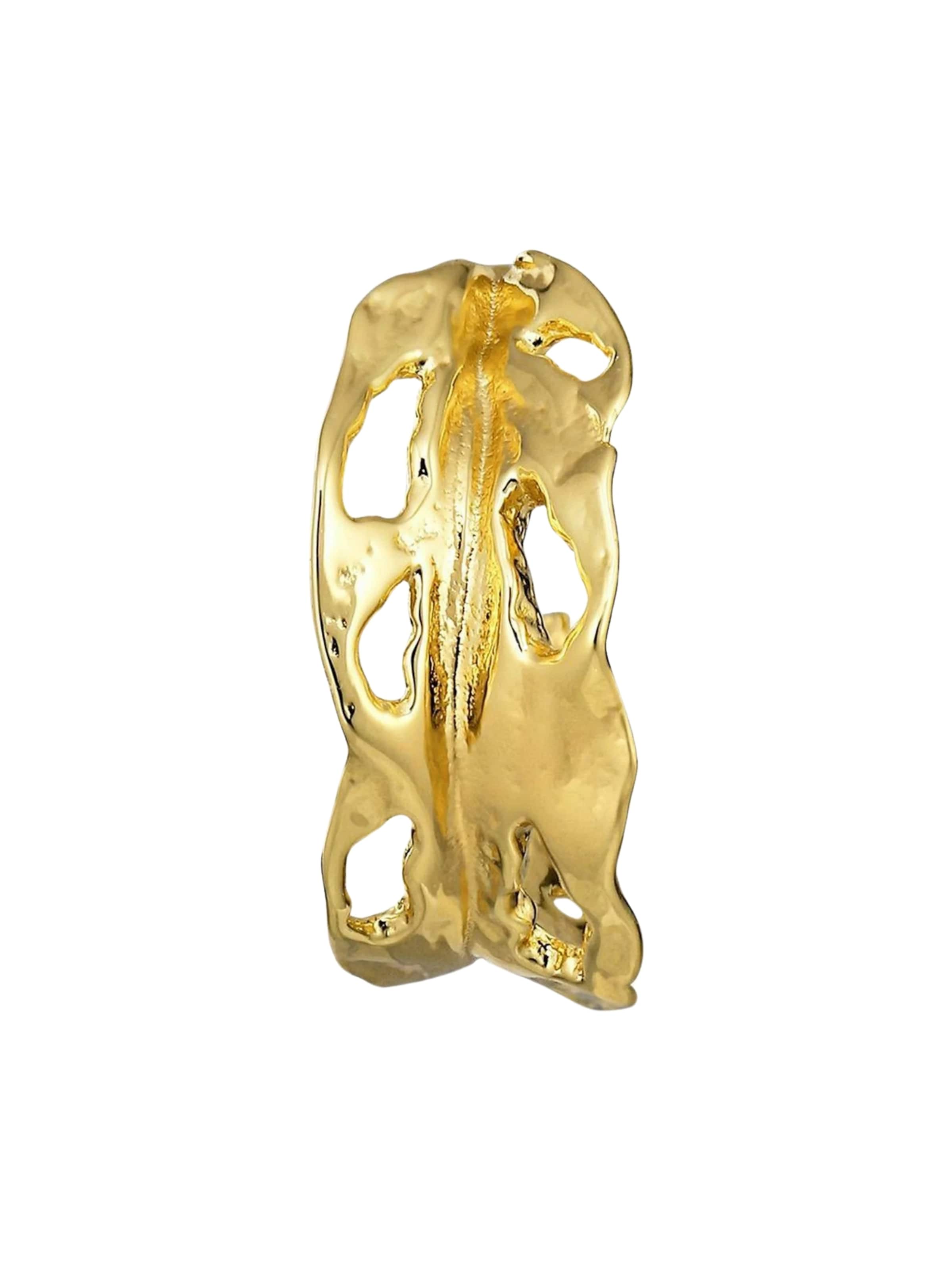 Jane Kønig Ohrringe in Gold: Vorderseite